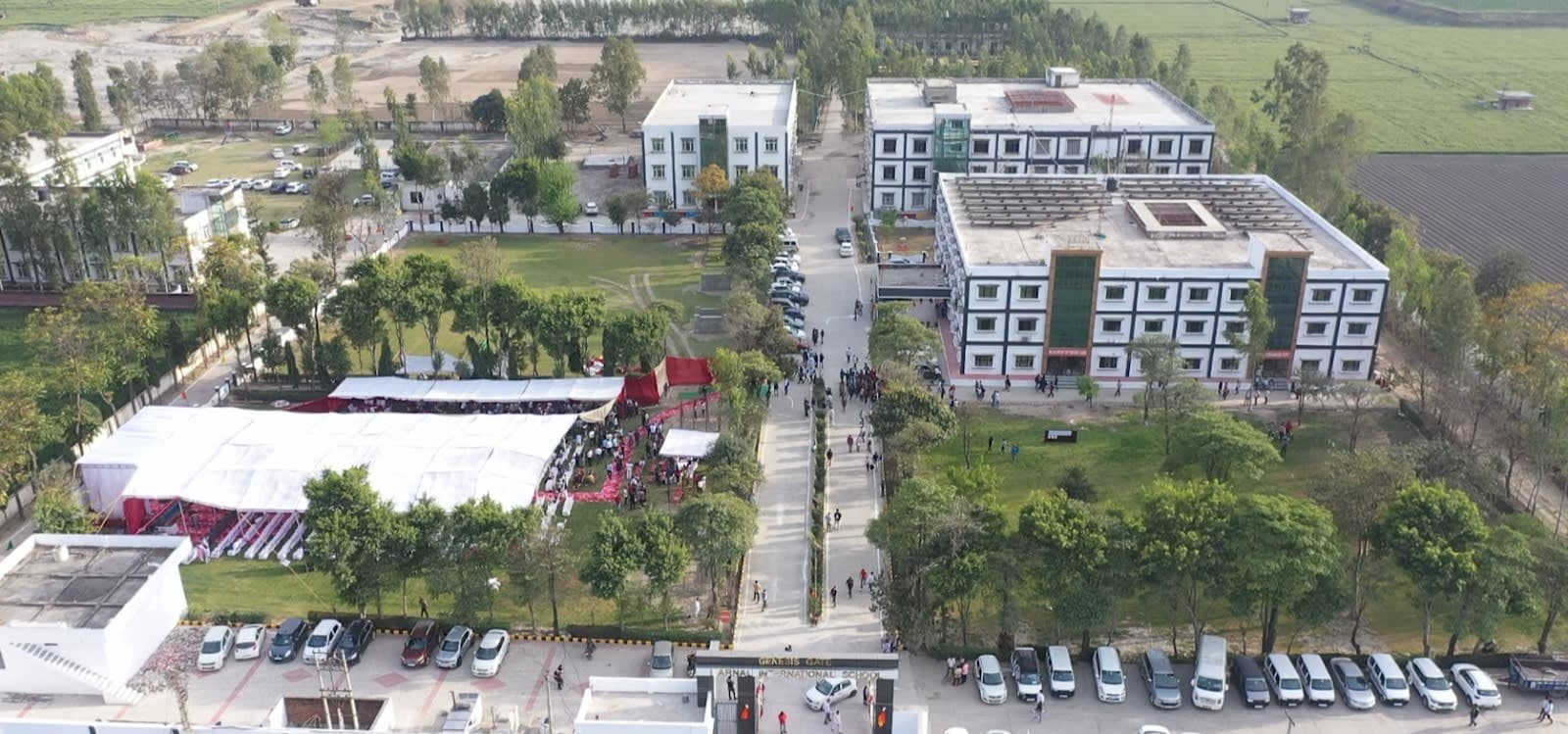 Karnal International School academic building